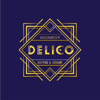 Delico Decoration Coffee  Dessert